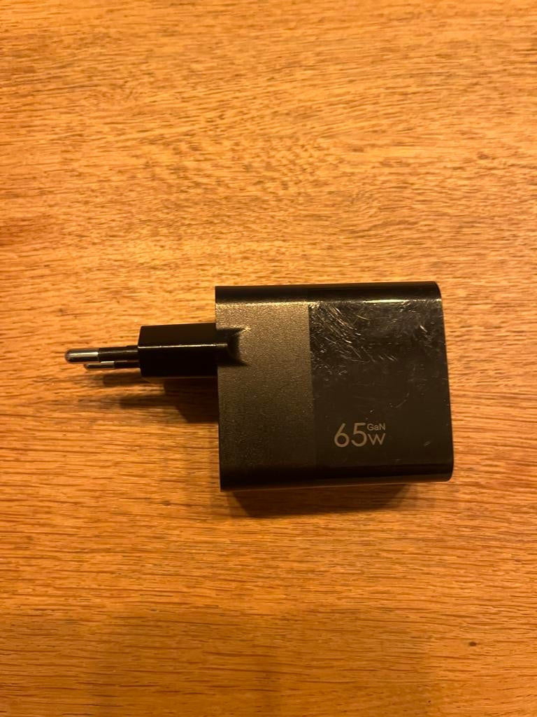 Rixus 65W USB-C Snellader, Computers en Software, Laptop-opladers, Ophalen of Verzenden, Gebruikt