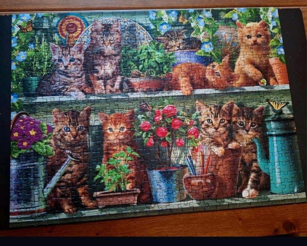 Puzzel RAVENSBURGER.    POEZEN  500 STUKJES, Ophalen of Verzenden, 500 t/m 1500 stukjes, Zo goed als nieuw