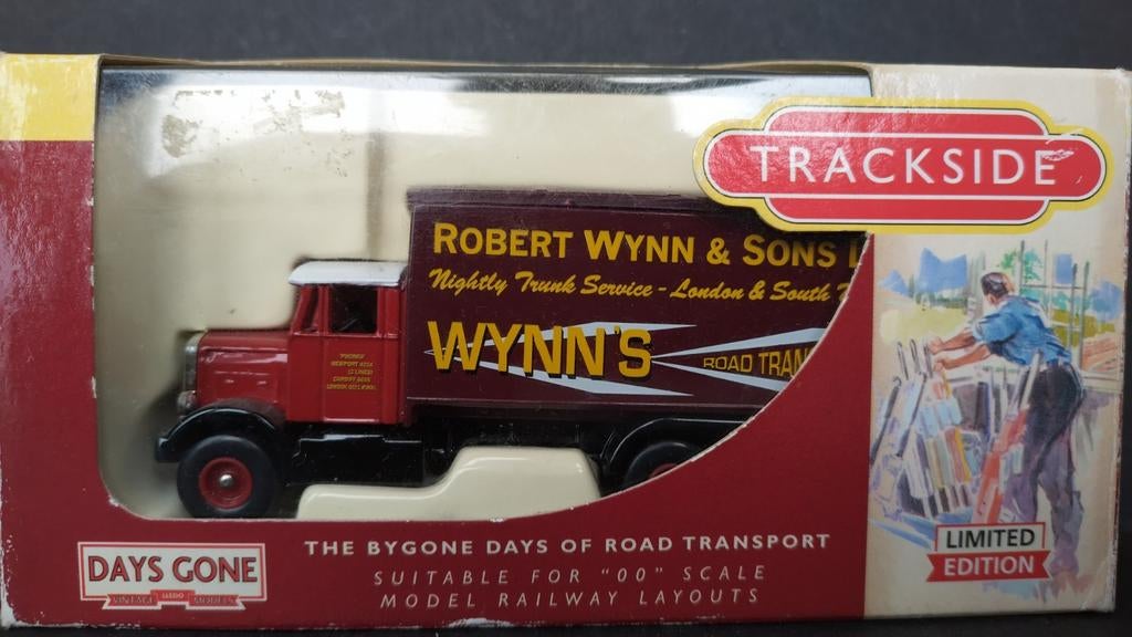 Scammel 6 Wheeler Wynns 1:76 Days Gone Trackside Pol, ., Nieuw, Ophalen of Verzenden, Meridean east Leicester uk