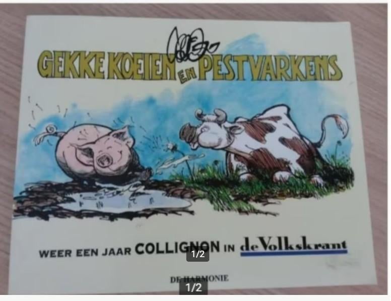 J. Collignon - Gekke koeien en pestvarkens, Boeken, Ophalen of Verzenden, Zo goed als nieuw, Verhalen