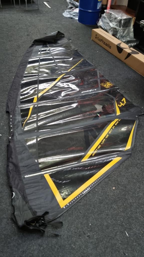 Point-7 AC-X 4.7 Windsurf Zeil, Watersport en Boten, Windsurfen, Italie, Ophalen of Verzenden, Zeil, -