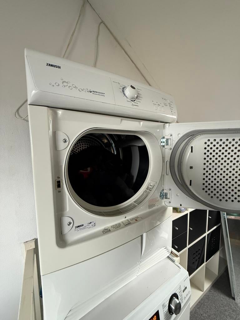 Zanussi Droger - Goed Onderhouden, Ophalen, 6 tot 8 kg, Gebruikt, Voorlader