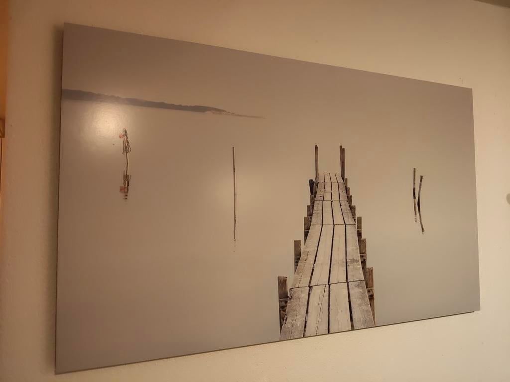 Schilderij, Ophalen of Verzenden, Zo goed als nieuw, Rechthoekig, Minder dan 100 cm