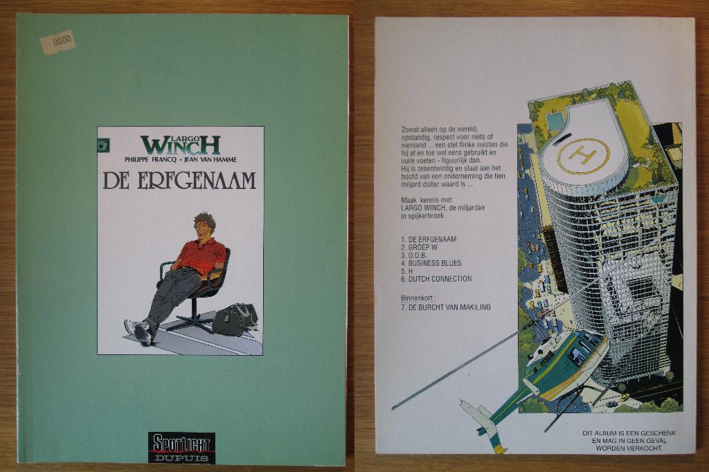 Largo Winch, 1: De erfgenaam + 2: Groep W (SC), Meerdere stripboeken, Ophalen of Verzenden, Nieuw, Van Hamme & Francq