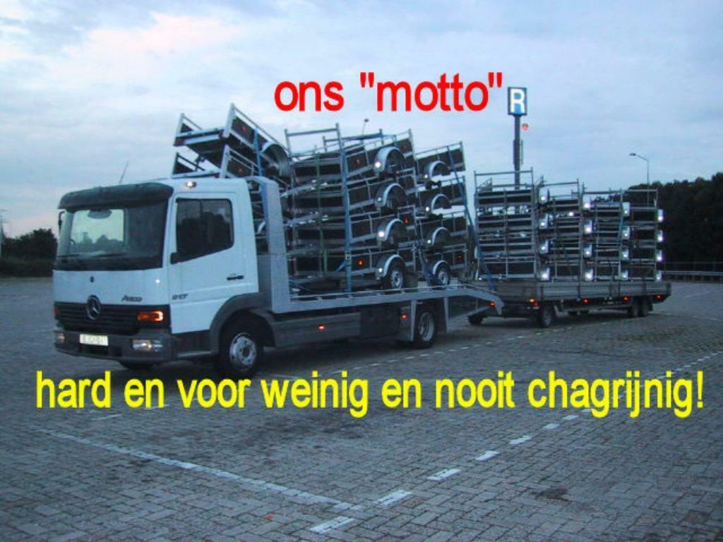 plateau aanhangers met betonplex of alu borden va € 988 exc, Ophalen, Nieuw