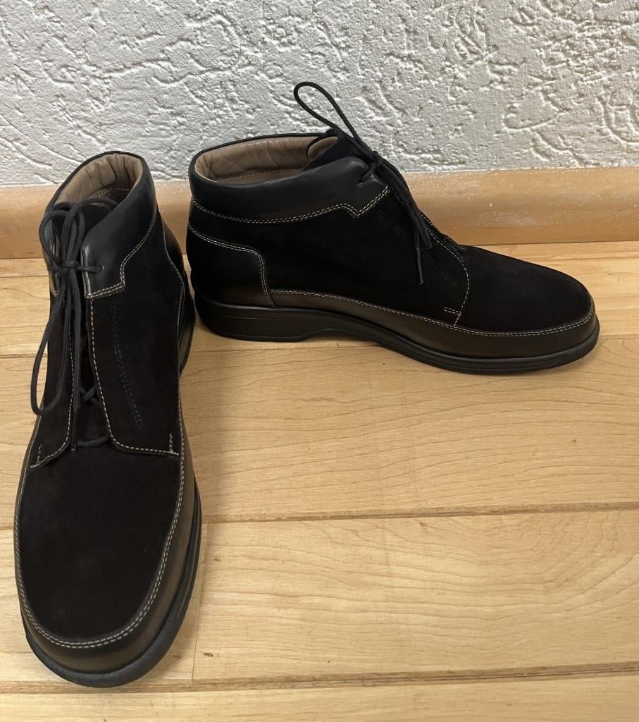 Durea Greenway enkel veter laarzen 38 1/2 zwart nubuck leer, Kleding | Dames, Schoenen, Verzenden, Zwart, Lage of Enkellaarzen