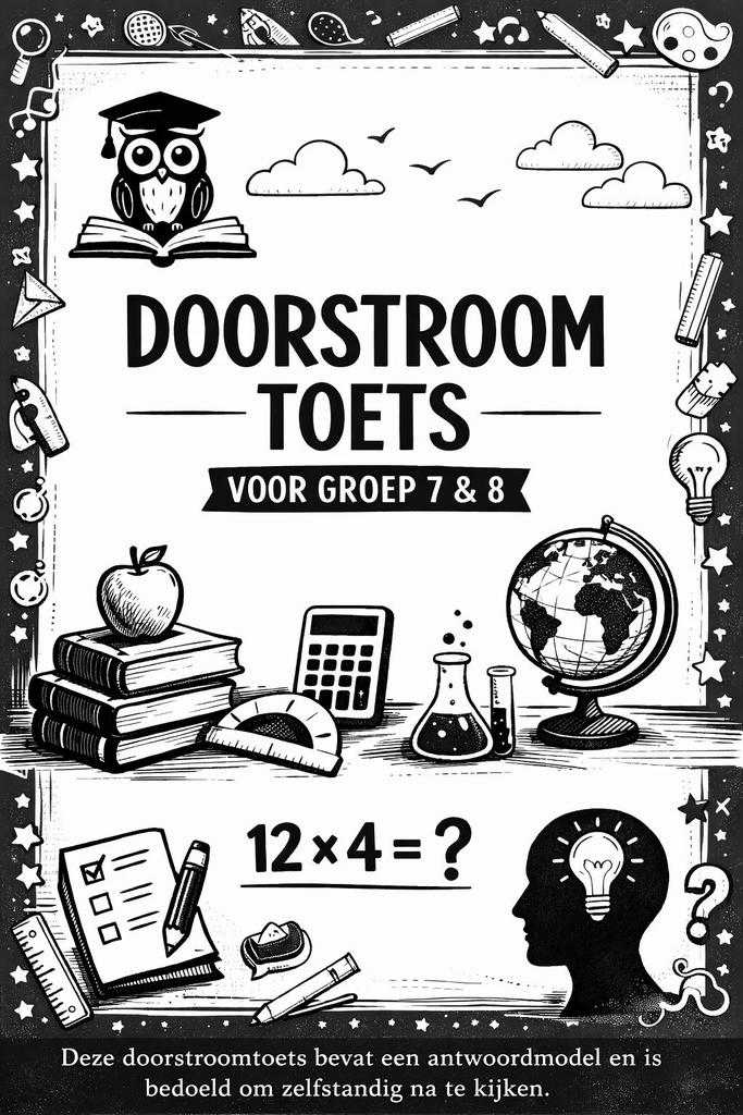 Doorstroomtoets groep 7 & 8 – compleet oefenpakket, Boeken, Studieboeken en Cursussen, Nieuw, Niet van toepassing, Alpha, Ophalen of Verzenden