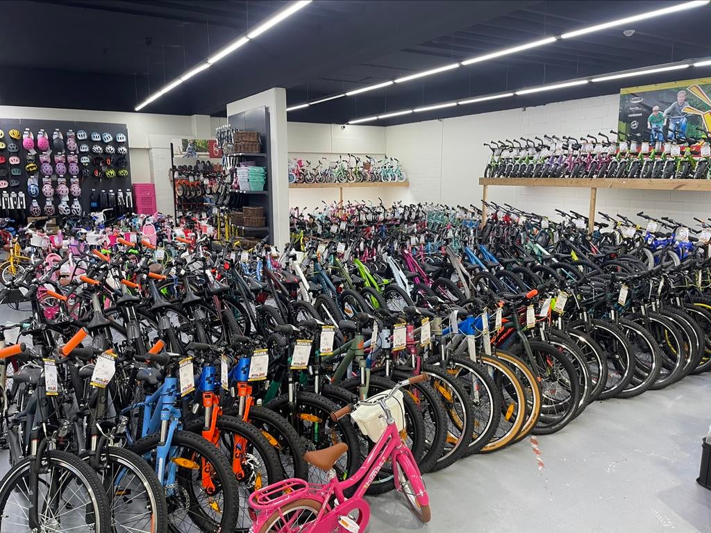 KINDERFIETSEN duizenden stuks bij Mega Bike Kids ROTTERDAM, Fietsen en Brommers, Fietsen | Kinderfietsjes, Ophalen of Verzenden