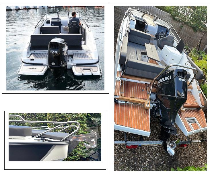 Boot onderdelen, sundek, anker, accessoires naar wens,, Watersport en Boten, Ophalen, Nieuw, Ankeren en Afmeren, Motorboot