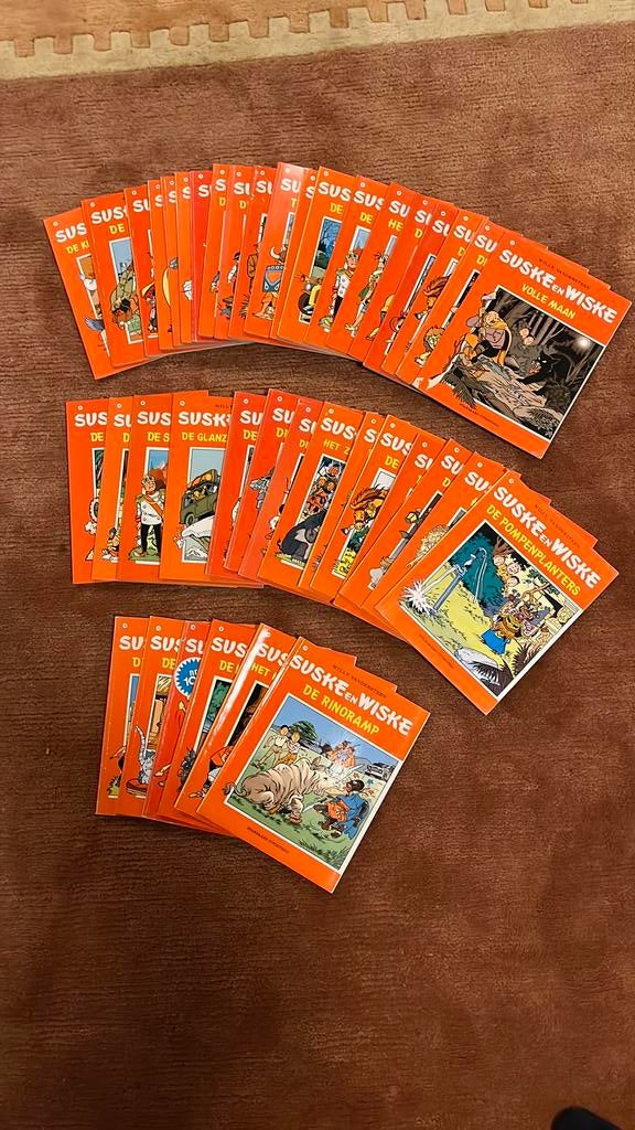 Suske en wiske strip boeken, Verzamelen, Speelkaarten, Jokers en Kwartetten, Ophalen of Verzenden, Gebruikt, Kwartet(ten)