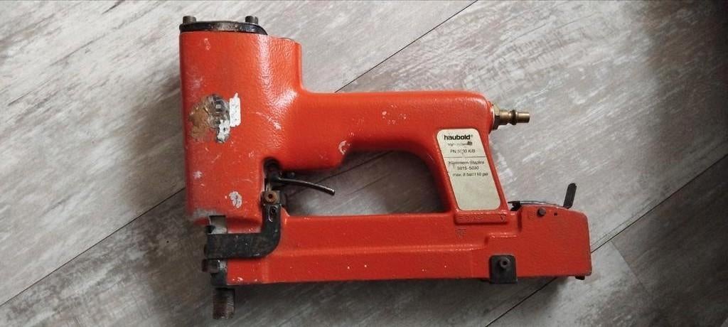 Haubold PN 5030 K/B tacker lucht druk, Ophalen of Verzenden, Gebruikt