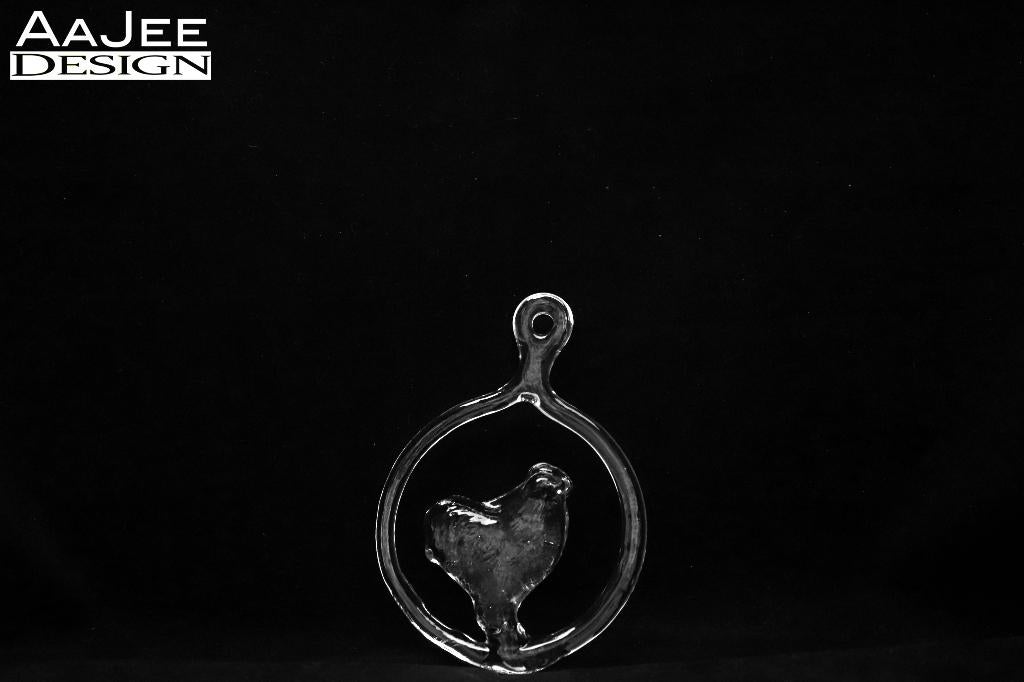 Suncatcher - Raamhanger - Kip of haan, Huis en Inrichting, Woonaccessoires | Overige, Ophalen of Verzenden, Zo goed als nieuw