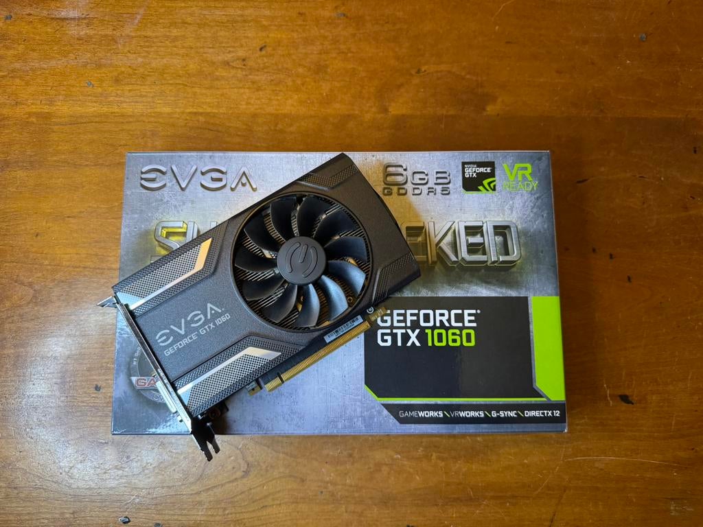 EVGA Super Clocked GTX 1060 6GB! GRATIS Verzending!, Computers en Software, Moederborden, Ophalen of Verzenden, Refurbished, Overige typen