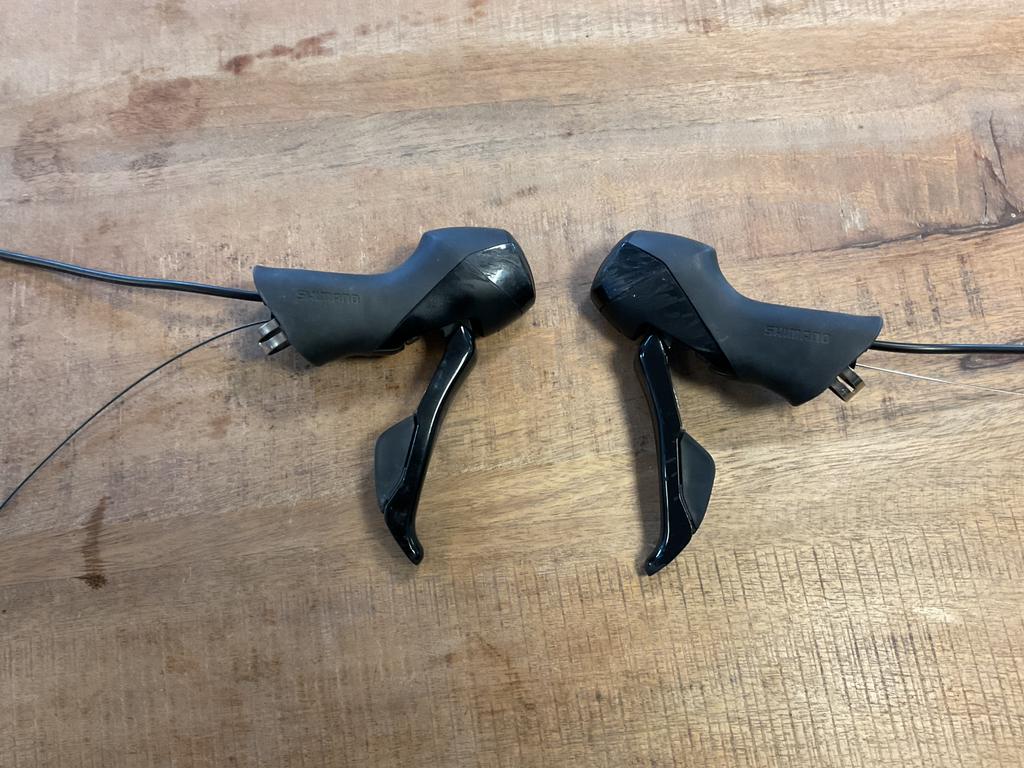 Shimano Shifters 11 speed ST-RS505 hydraulisch, Fietsen en Brommers, Fietsonderdelen, Gebruikt, Overige typen, Ophalen of Verzenden