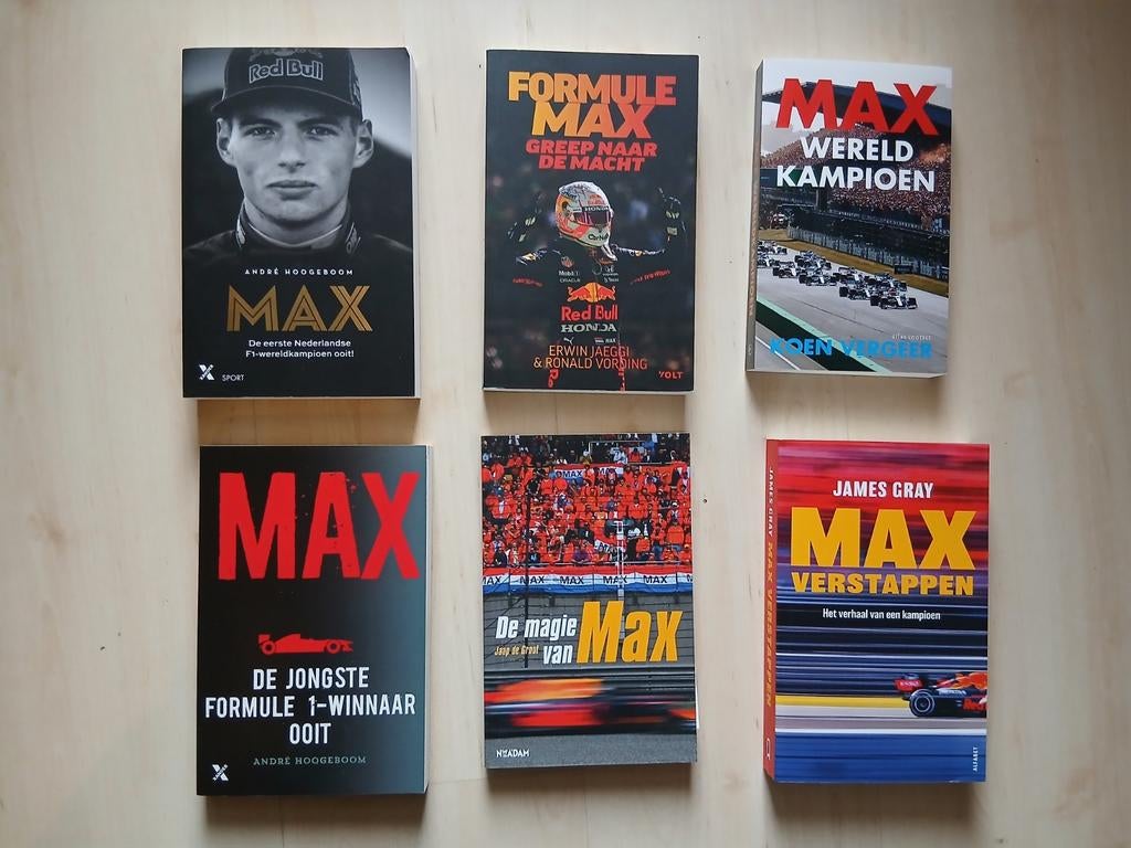 Max Verstappen Boeken Collectie, Boeken, Auto's | Boeken, Ophalen of Verzenden, Zo goed als nieuw, Algemeen, Diverse Auteurs