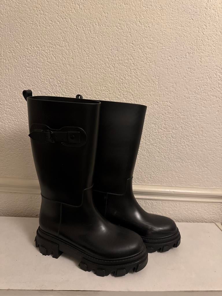 IKKS Laarzen Maat 38 - Nette Staat, Kleding | Dames, Schoenen, Ophalen of Verzenden, Gedragen, Zwart, Lage of Enkellaarzen