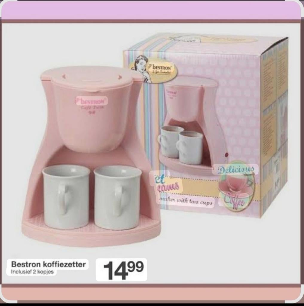 Klein Koffiezetapparaat - 2 Kopjes, Ophalen, Koffiemachine