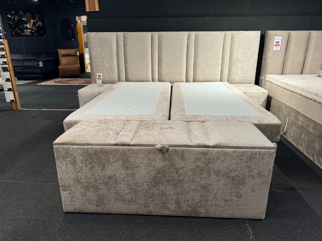 Voorraad | Luxe Bed / Boxsprings Met Opbergruimte - Utrecht, Huis en Inrichting, Ophalen, Info@trendvortex.com, 4131nh, TrendVortex