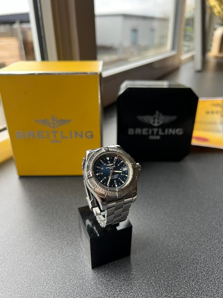 FULL SET Breitling Colt A17380, Ophalen, Staal, Staal, Breitling