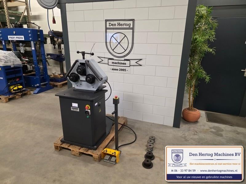 Huvema MIP 30 HV profielwals L&R met extra rollen 400V, Doe-het-zelf en Verbouw, Gereedschap | Overige machines, Ophalen, Nieuw