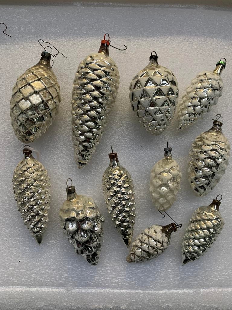Kerstbal partij luxe antieke kerstballen alle soorten, Diversen, Kerst, Ophalen of Verzenden