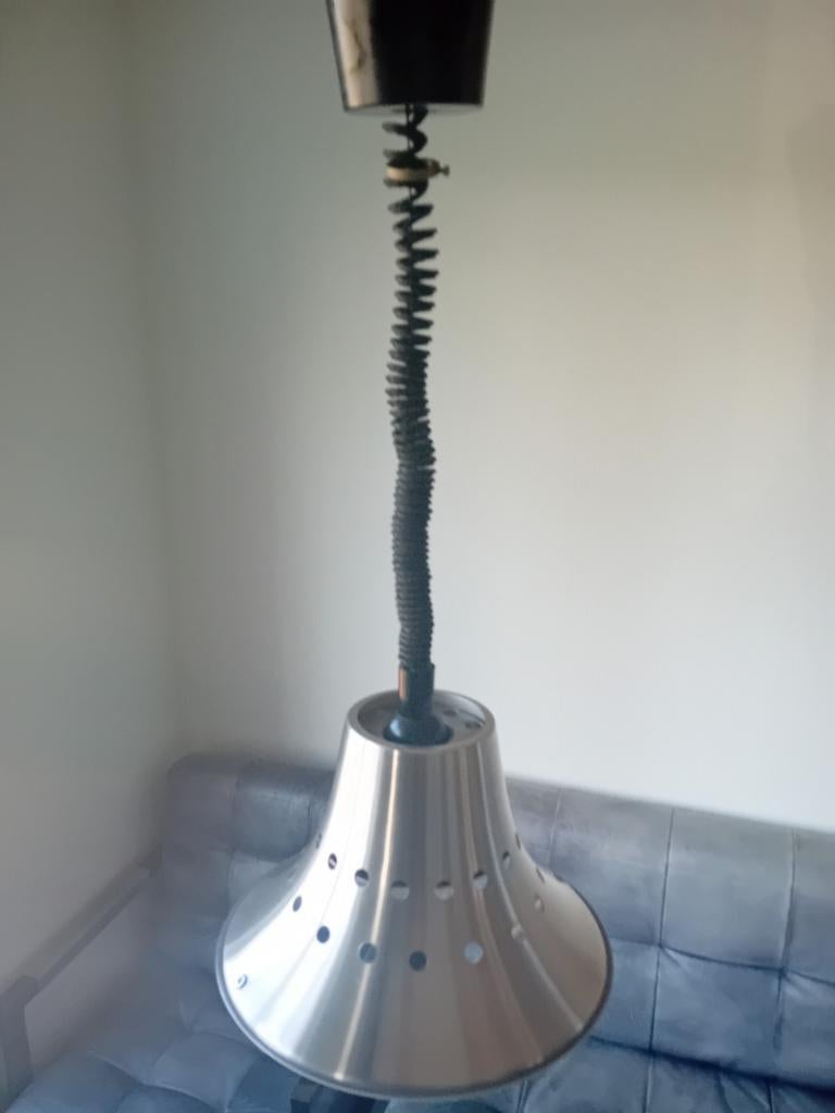 Vintage space age dijkstra hanglamp, Huis en Inrichting, Lampen | Hanglampen, Ophalen of Verzenden, Gebruikt, Minder dan 50 cm