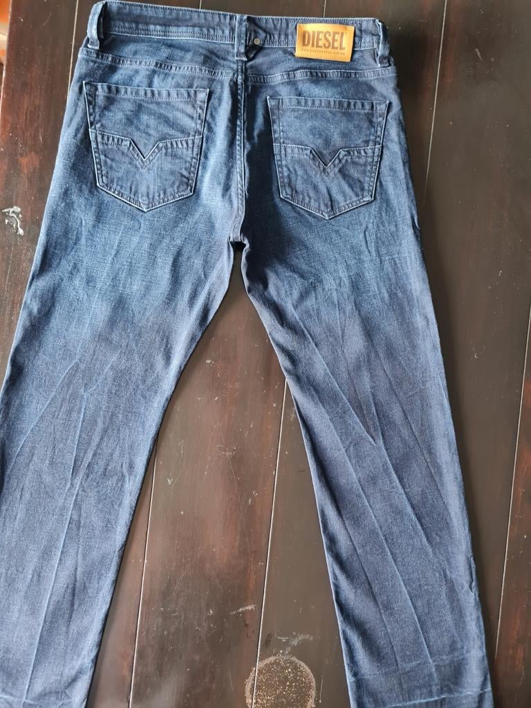 ZGAN CLASSIC DIESEL LARKEE REGULAR STRAIGHT STRETCH 32/32!!, Diesel, Blauw, W32 (confectie 46) of kleiner, Ophalen of Verzenden