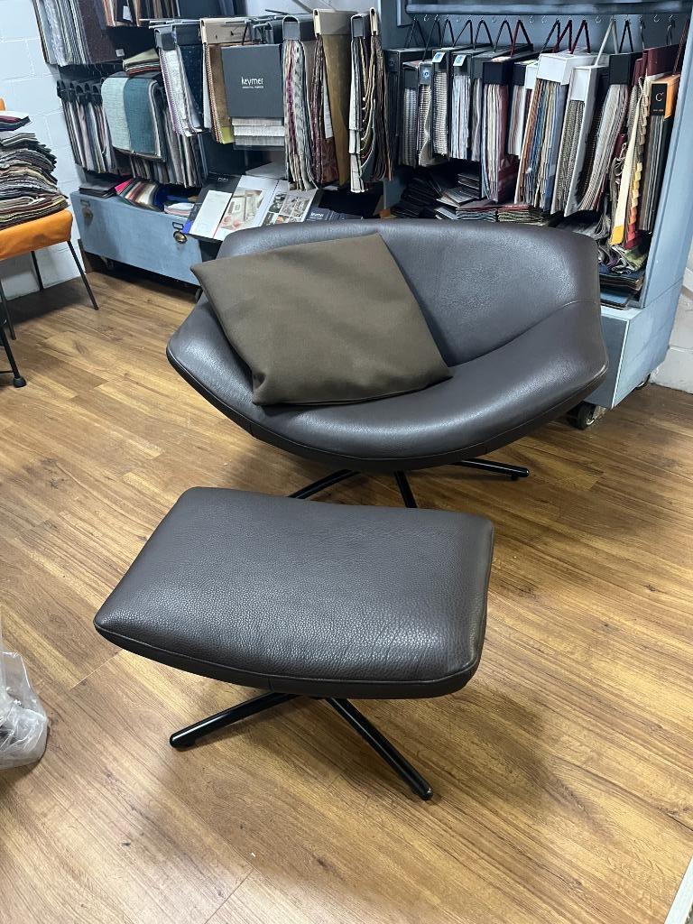 Gigi Fauteuil met Hocker van Gerard van den Berg Label, Nieuw, 75 tot 100 cm, Ophalen of Verzenden, 50 tot 75 cm