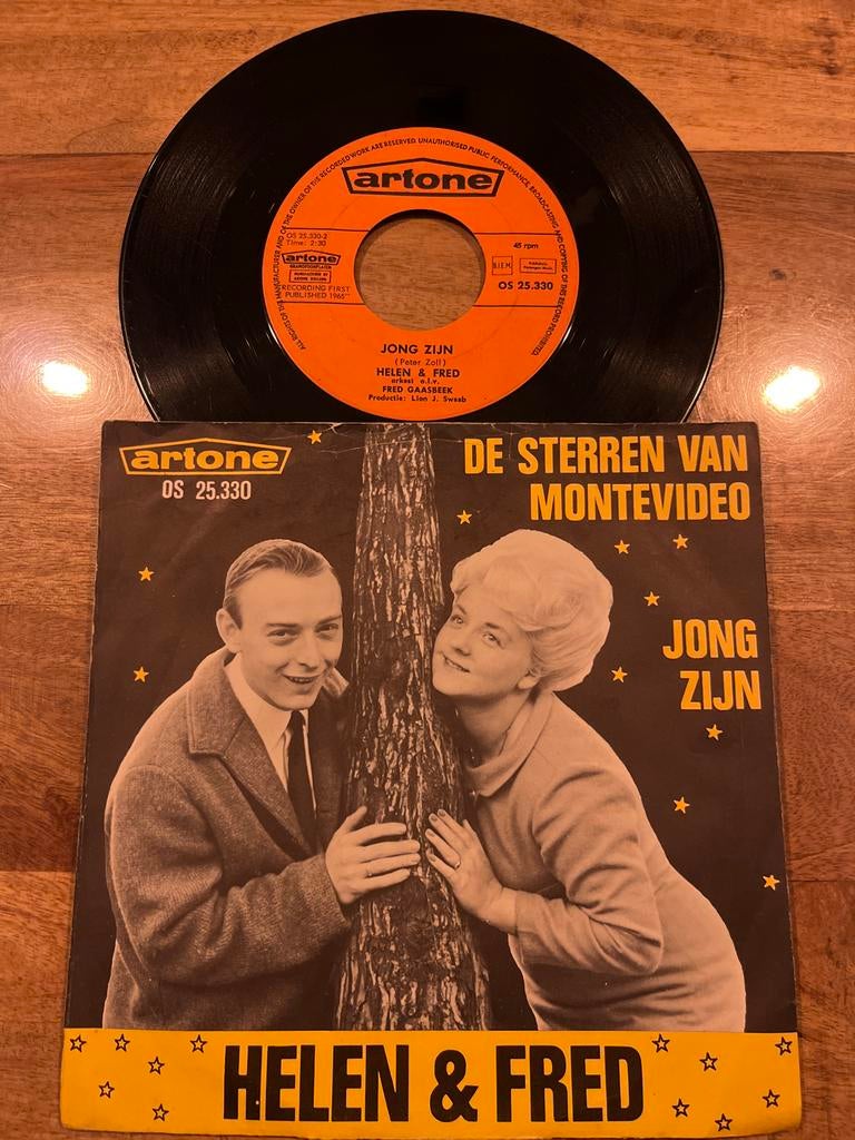 Helen & Fred - Jong Zijn Single, Gebruikt, 7 inch, Single, Ophalen of Verzenden