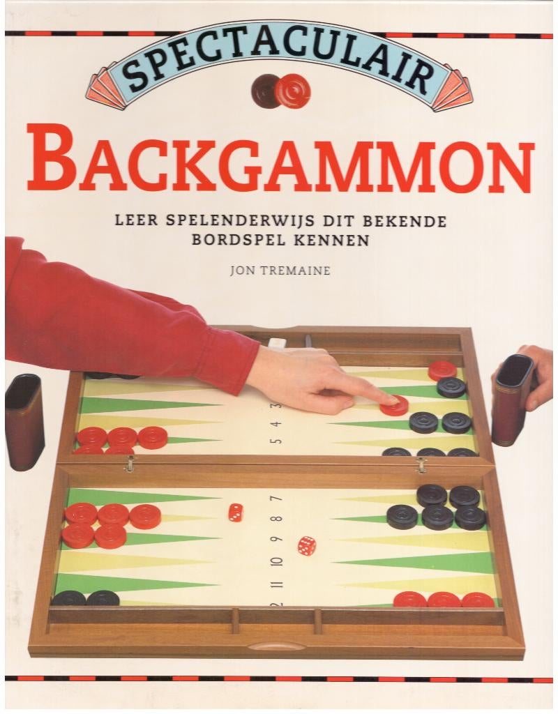 Blackgammon-boek, Jon Tremaine (1995), Hobby en Vrije tijd, Gezelschapsspellen | Bordspellen, Een of twee spelers, Ophalen of Verzenden