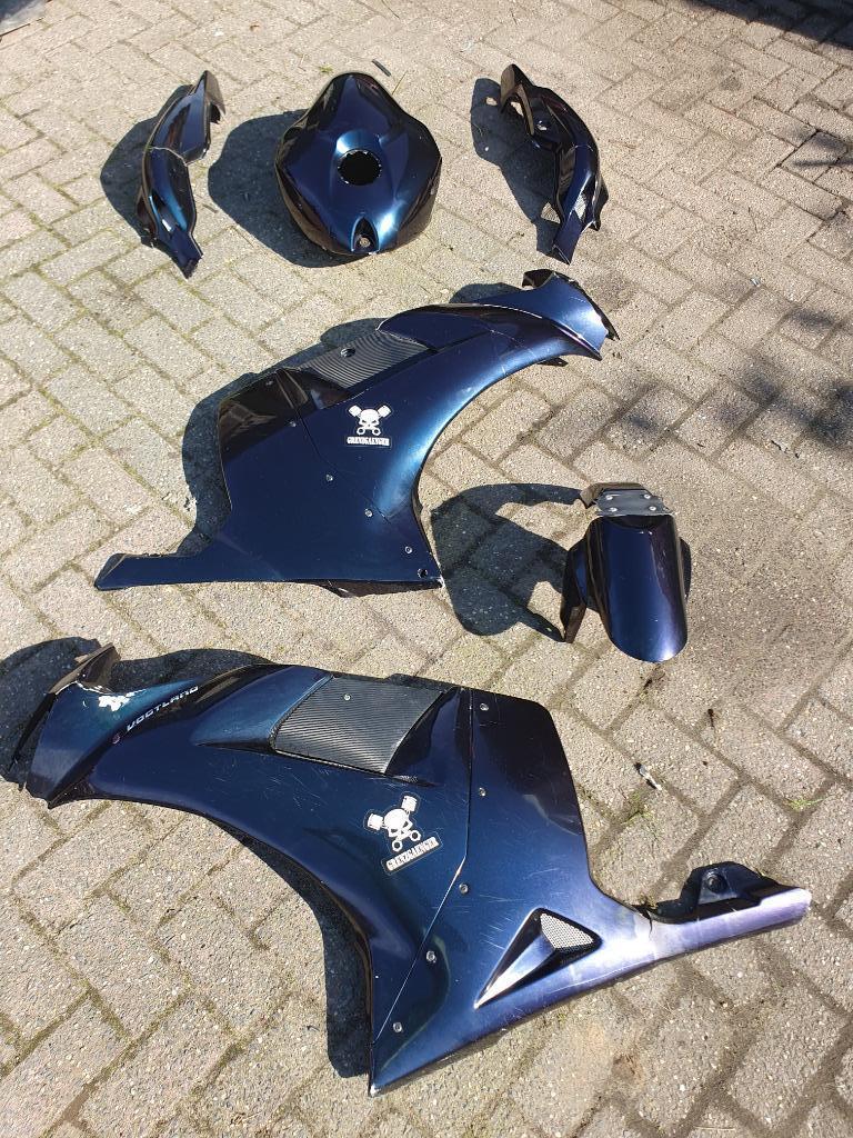 Kappen set Yamaha TZR Kuip TZR50 kuipen kap deep blue purple, Gebruikt, Yamaha, Yamaha, Kap