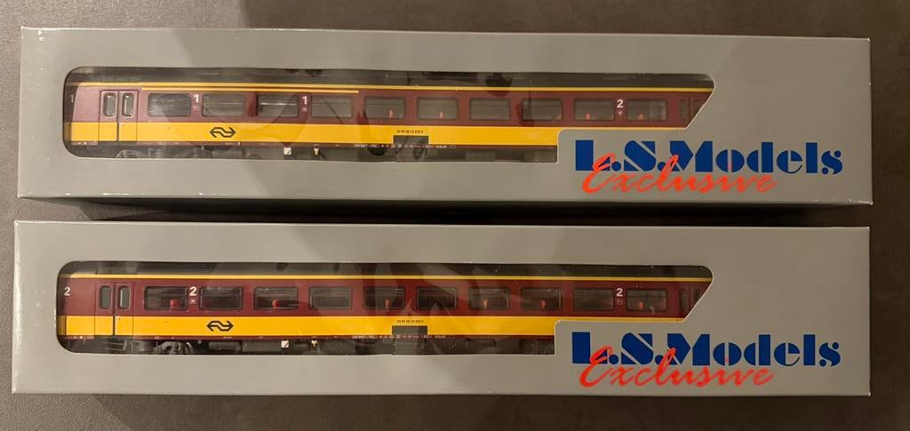 LS Models ICR rijtuigenen NS H0 Nieuw, Overige merken, Gelijkstroom, Ophalen of Verzenden, NS