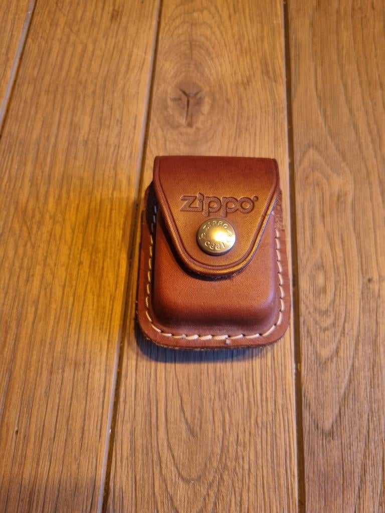 Zippo Riemtasje Bruin Leer, Zippo, Bruin, Echt leder, Minder dan 95 cm