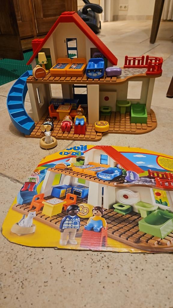 Playmobil 123 compleet en netjes, Ophalen of Verzenden, Zo goed als nieuw, Complete set