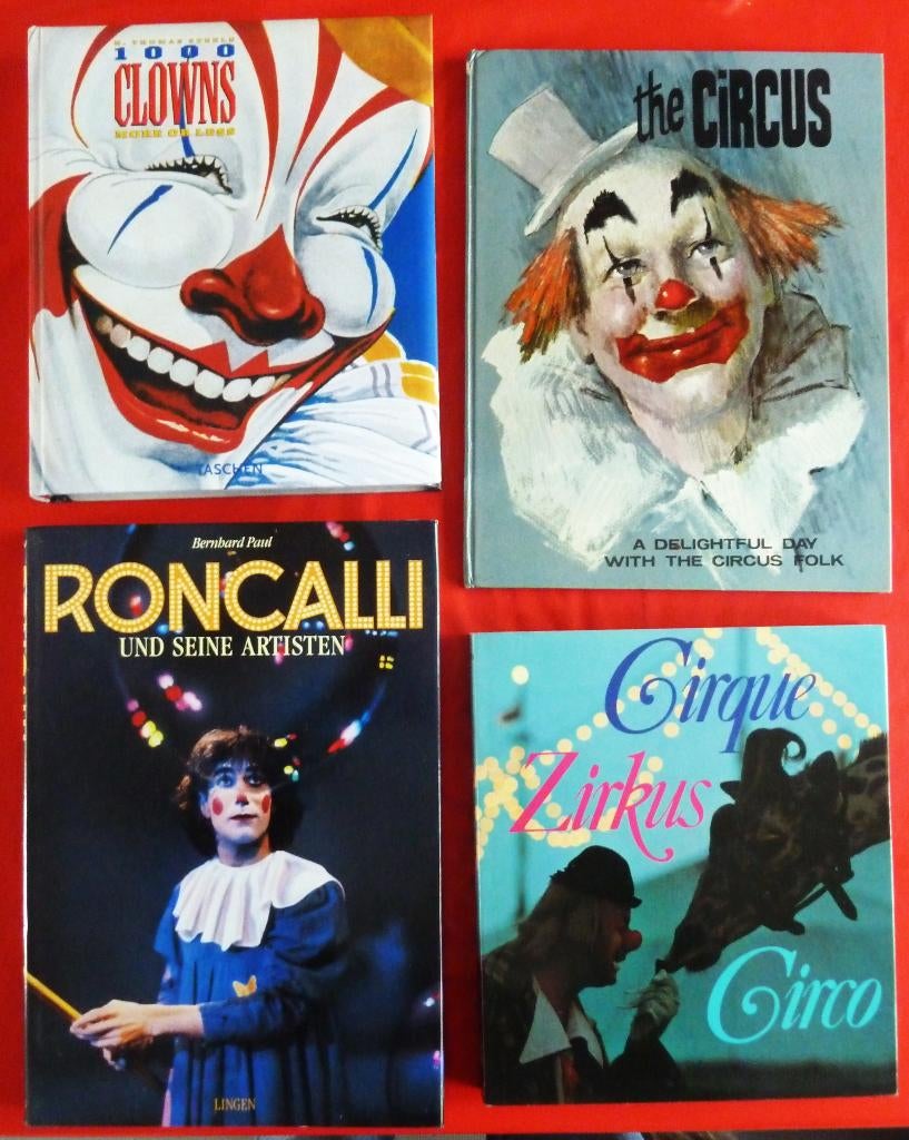 Collectie 4 Circus boeken advertentie 4, Ophalen of Verzenden, Zo goed als nieuw, Ballet of Musical