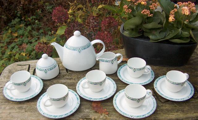 AH Albert Heijn Arzberg servies met Blauwe of Groene rand, Nieuw, Ophalen of Verzenden, Wedgwood, Porselein
