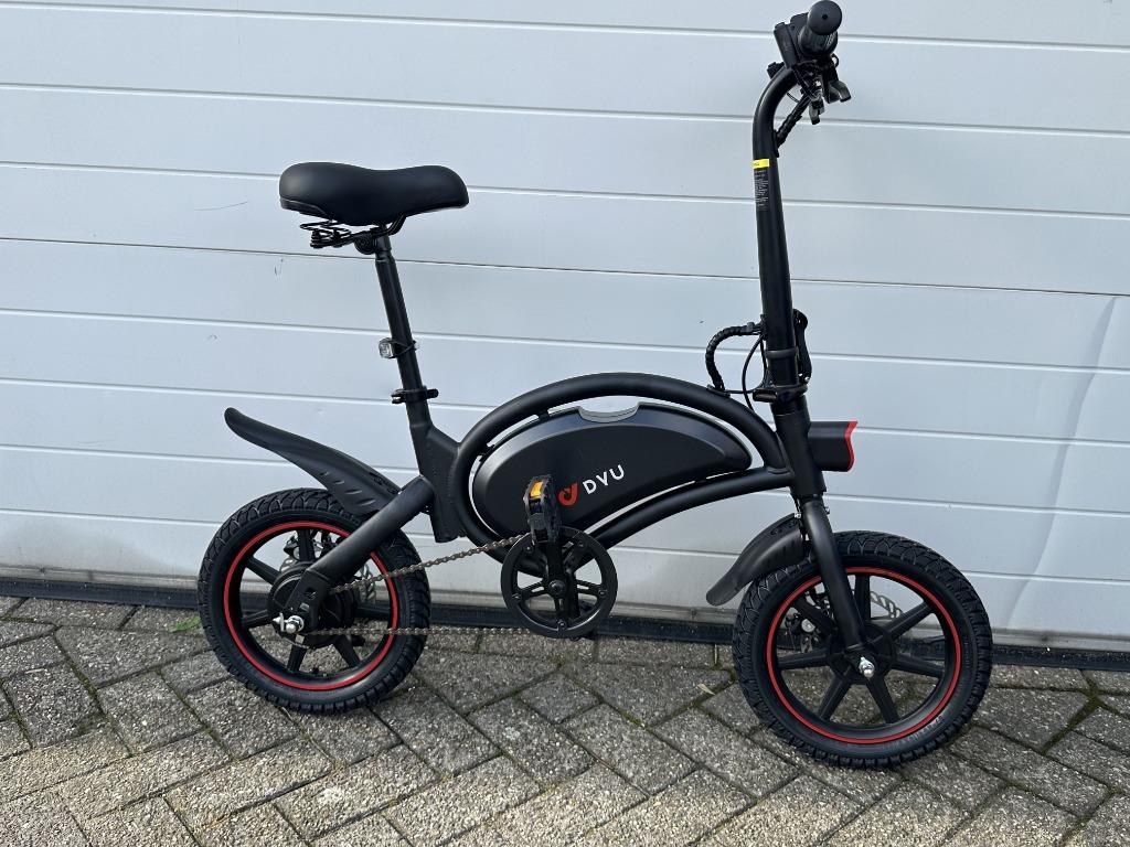 DYU D3F 14 inch elektrische vouwfiets – 250w – 25km per uur, Fietsen en Brommers, Fietsen | Vouwfietsen, Overige merken, 14 tot 16 inch