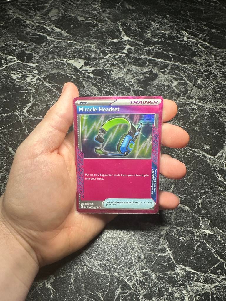 Miracle Headset 183, Ophalen of Verzenden, Nieuw, Losse kaart, Foil