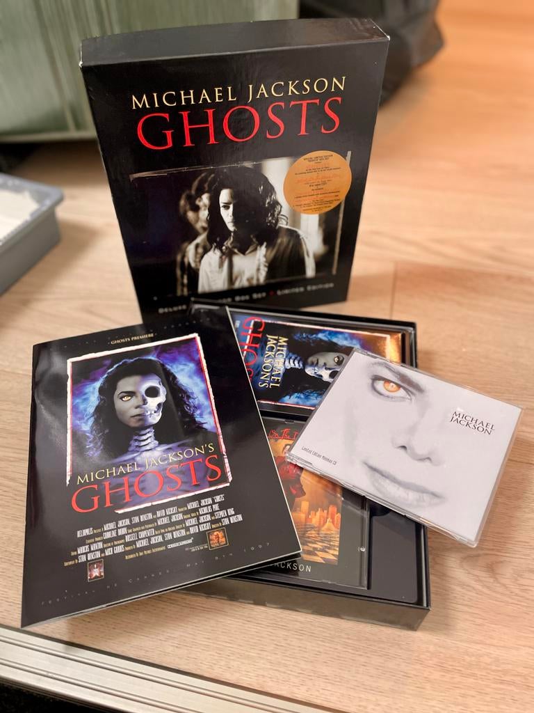 Michael Jackson Ghosts Boxset, Cd's en Dvd's, Ophalen, Zo goed als nieuw, Boxset