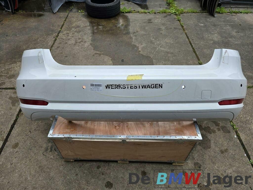 Achterbumper alpinweiss III 300 BMW 3-serie F34 51127371878, Gebruikt, Ophalen of Verzenden, Achter, Bumper