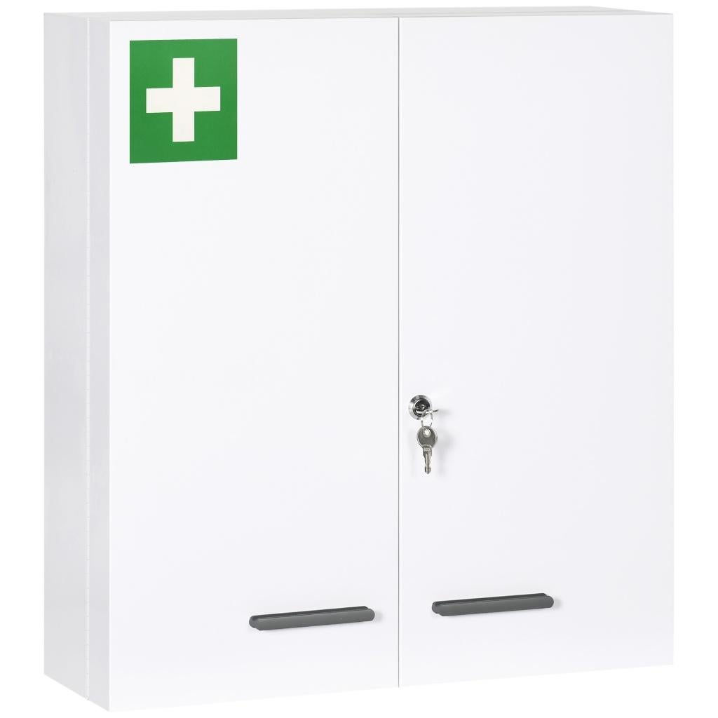 nieuw in doos: Medicijnkastje met slot RVS 18x55x60 cm - Wit, 4goodz, Sales@4goodz.nl, Vendelier 61-a, Overige typen