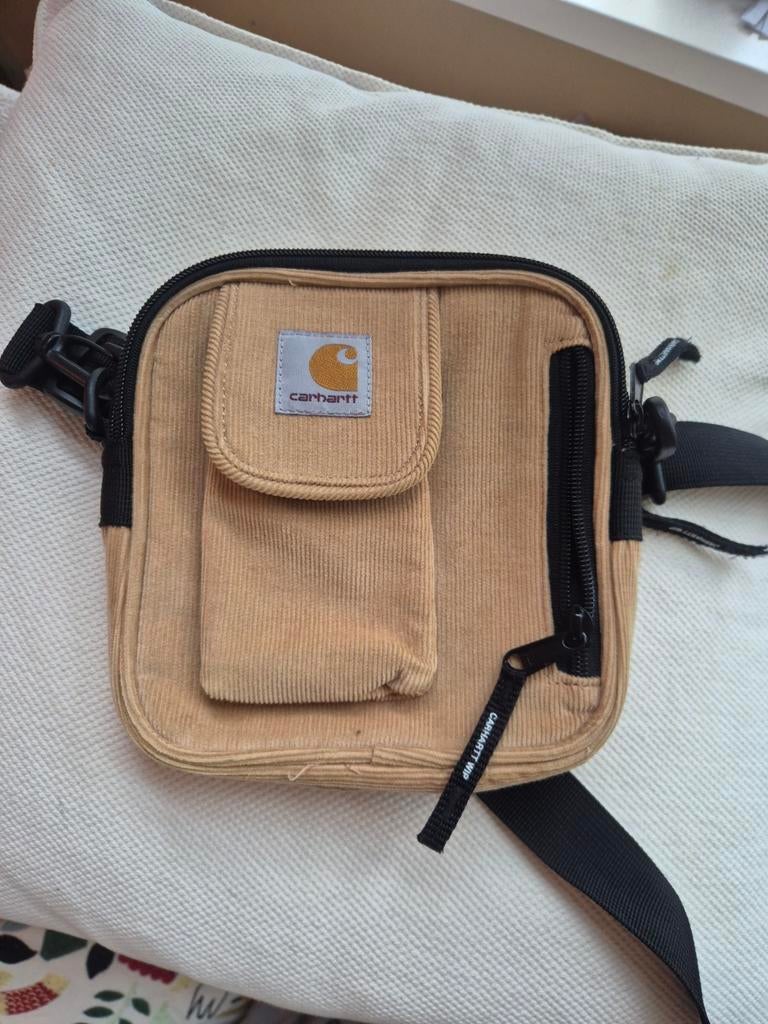 Carhartt WIP Essentials schoudertas (corduroy/ribstof), Sieraden, Tassen en Uiterlijk, Ophalen of Verzenden, Nieuw