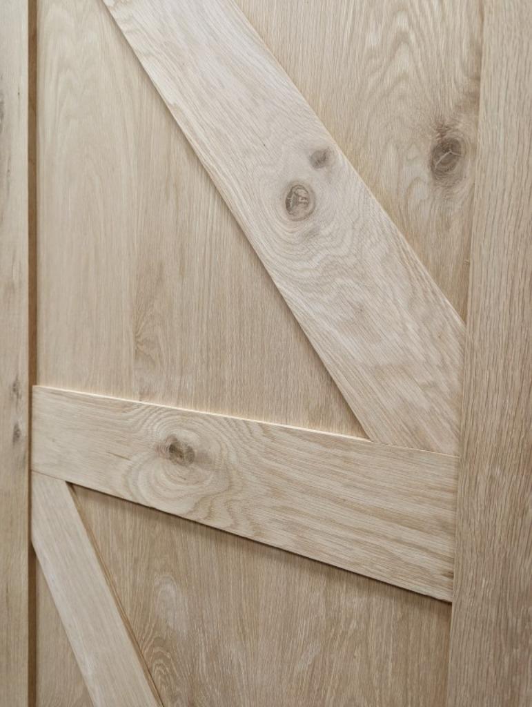 ACTIE! Eiken schuifdeur | loftdeur | barndeur | eiken deur, Ophalen, 80 tot 100 cm, Binnendeur, Nieuw