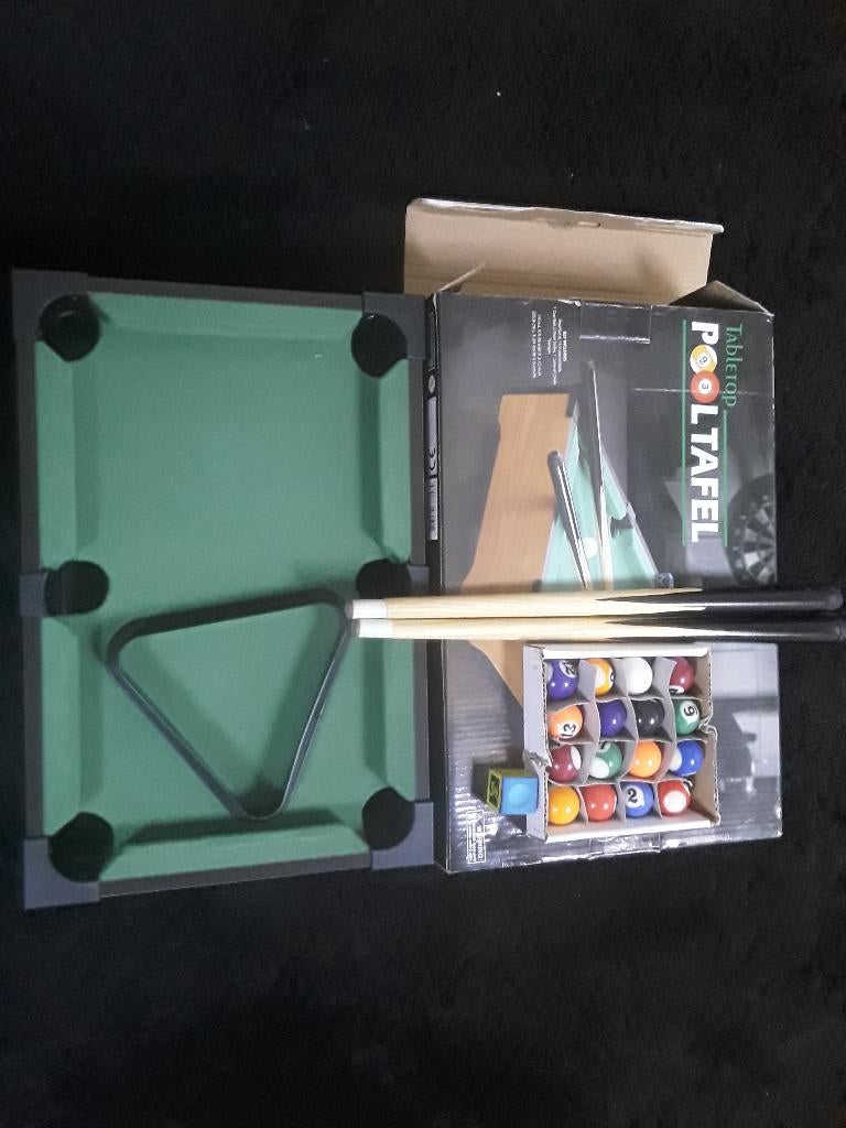 Mini Pooltafel, Ophalen, Zo goed als nieuw