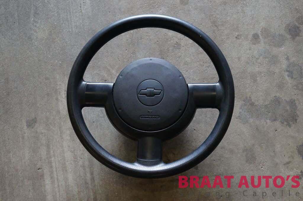 STUURWIEL + AIRBAG - CHEVROLET MATIZ M200, Gebruikt, -, Ophalen of Verzenden, -