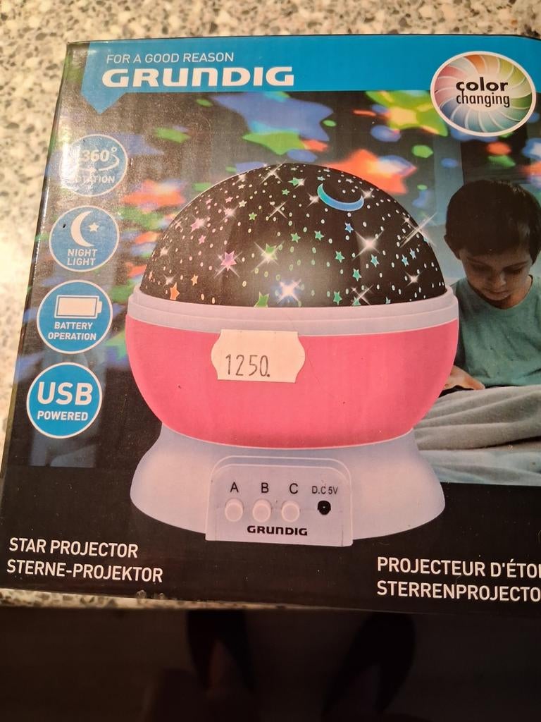 Sterren projector - Nieuw in doos, Ophalen of Verzenden, Nieuw, Lamp