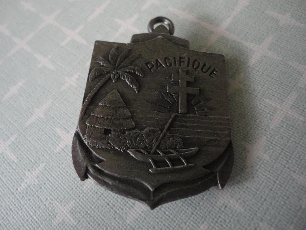 Franse insigne, Rgt. d'Infanterie de Marine du Pacifique, Verzenden, Marine, Overige gebieden, Embleem of Badge