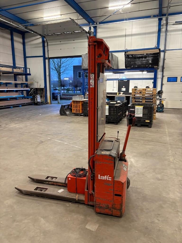 Palletwagen/pompwagen Lafis, Ophalen, Gebruikt
