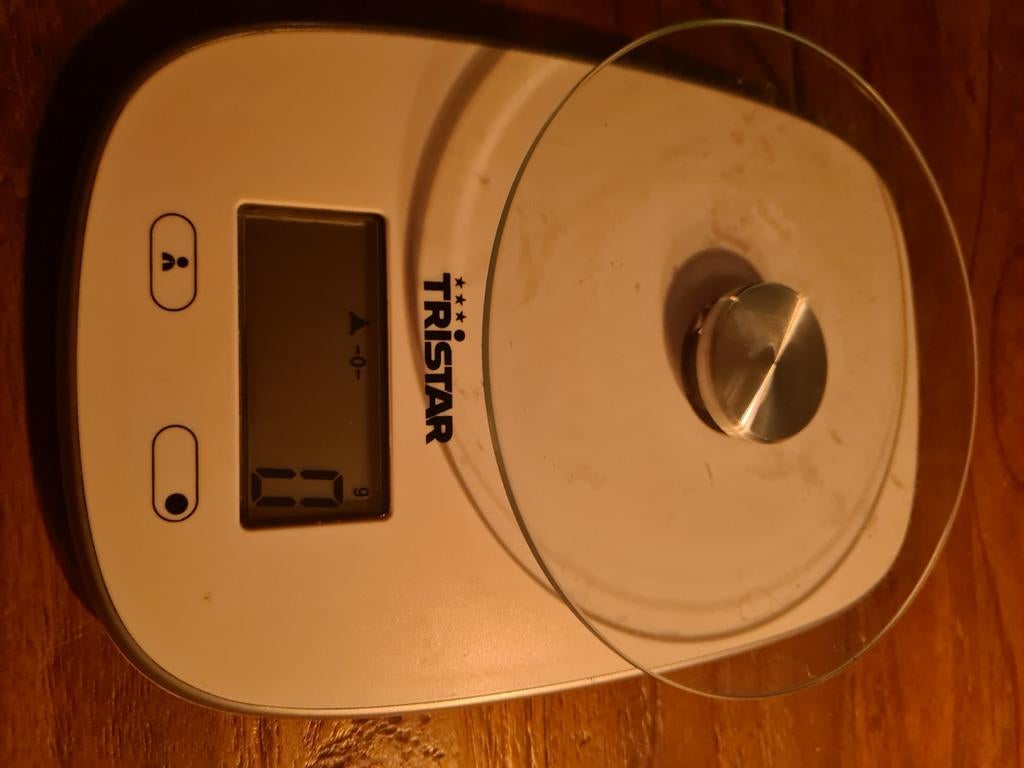 Tristar Keukenweegschaal - Digitaal, Keukenweegschaal, Ophalen of Verzenden, Digitaal, Fijner dan 1 gram