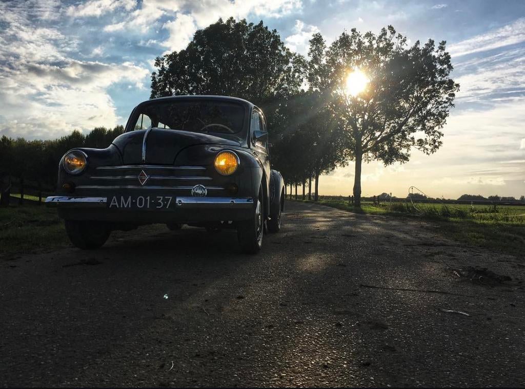 Renault 4cv 1960 olifant grijs., Auto's, 590 kg, 0 kg, Handgeschakeld, Particulier